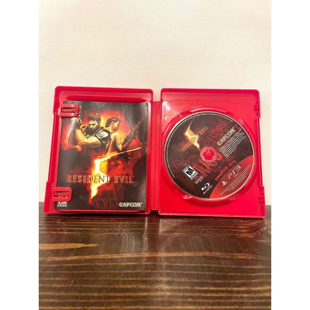 Resident Evil PS3 Greatest Hits Red Case